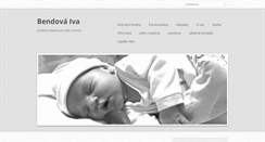 Desktop Screenshot of bendovaiva.cz