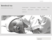 Tablet Screenshot of bendovaiva.cz